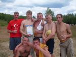 Мои друзья выиграли пляжный футбол на р.Белой в День Молодежи 2008