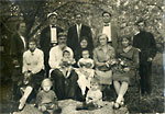 Семья крестьянина Разживина. Городец 1926г